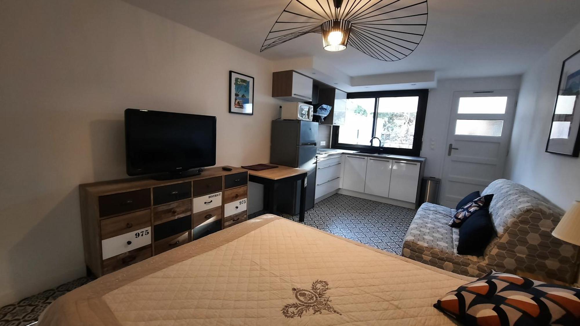 Studio Climatise Lantanas 4 Personnes Льо Лаванду Екстериор снимка
