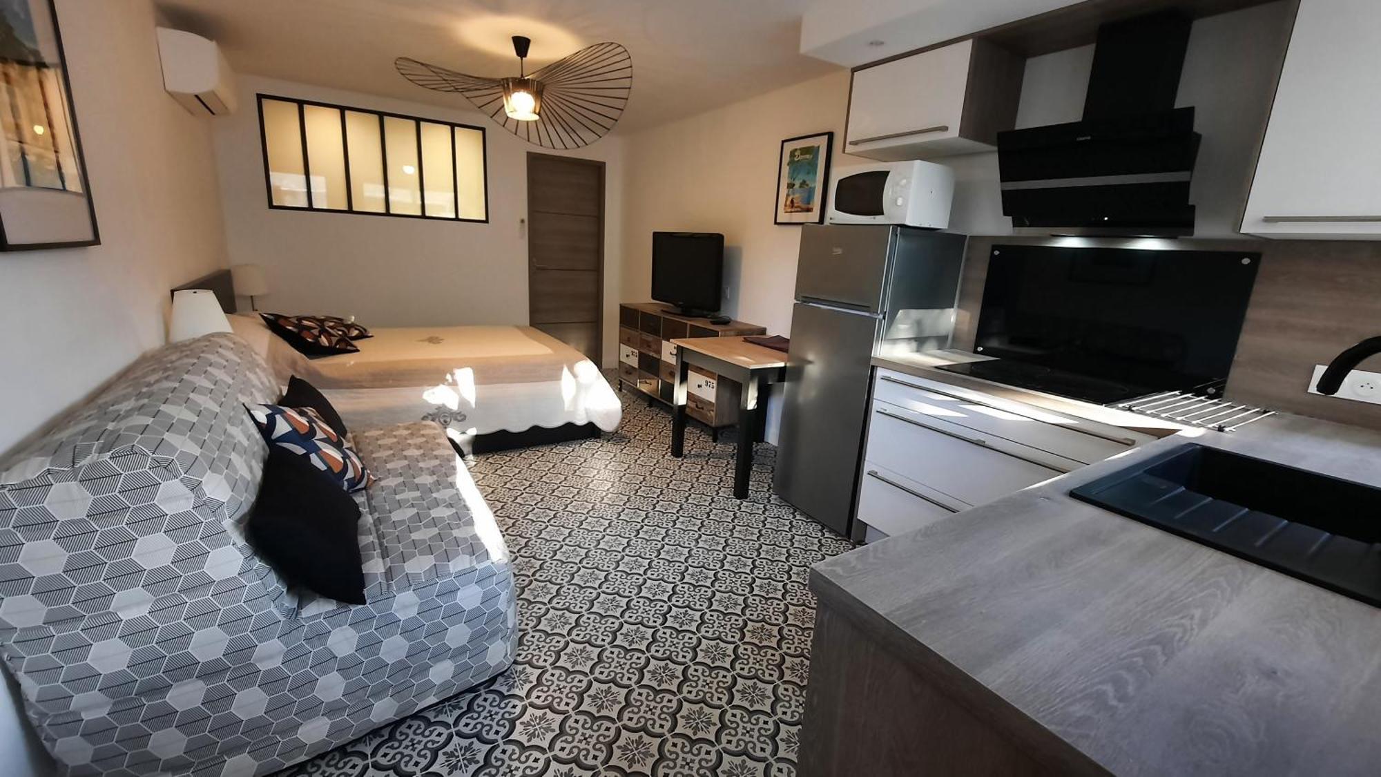 Studio Climatise Lantanas 4 Personnes Льо Лаванду Екстериор снимка