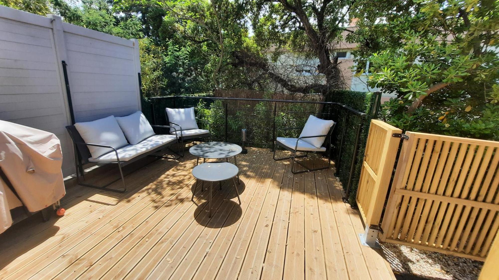 Studio Climatise Lantanas 4 Personnes Льо Лаванду Екстериор снимка